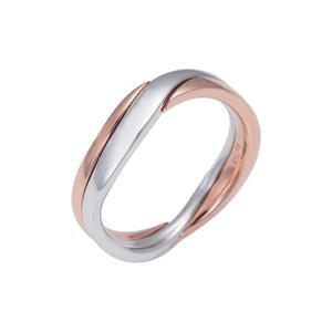 LITZ 18K Розовое Золото Кольцо C-WB0026M