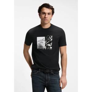 Легкая хлопковая футболка Regular Fit - BOSS Orange