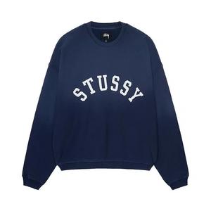 Топы Stussy Sun Faded Oversized Crew 'Navy'