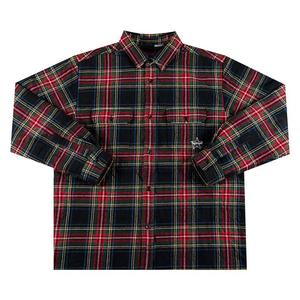 Фланелевые рубашки Supreme Quilted Plaid Flannel Shirt «Black»