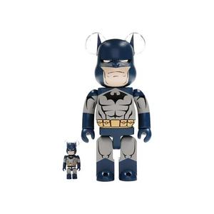 Фигурки BE@RBRICK Batman HUSH Version 100% & 400% Set 'Grey/Navy'