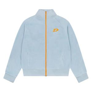 Трековые куртки Denim Tears Velour Warmup Jacket 'Light Blue'