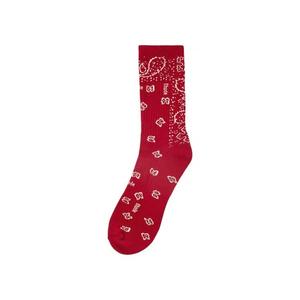 Носки и колготки Rhude Logo Bandana Sock 'Red'