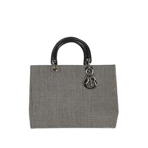 Большая сумка Lady Dior в ломаную клетку (1999 год)