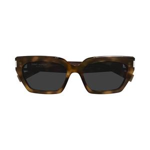 Солнцезащитные очки Saint Laurent Strong Cat Eye Shape 'Havana/Grey'