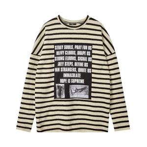 Свитера Raf Simons Redux Striped Sweater With Patches 'Белый/Черный'