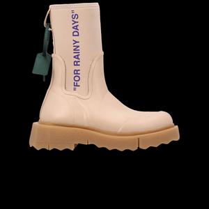 Ботинки Off-White Wmns Sponge Rubber Rain Boot 'For Rainy Days - Rose'