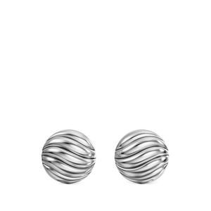 Серьги Sculpted Cable
