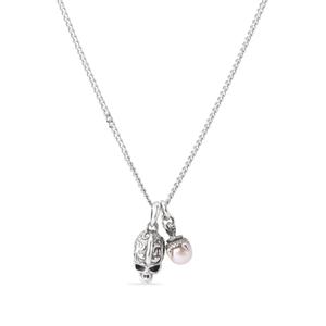 Колье Pearl Skull