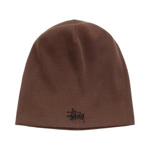 Шапки-бини Stussy Jersey Skullcap 'Коричневый'