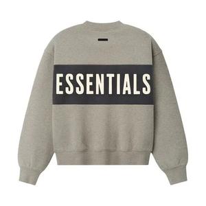 Толстовки Fear of God Essentials Paneled Classic Sweatshirt 'Seal Heather'