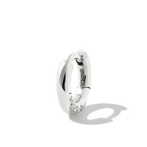 Серебряная серьга-кольцо Bangle