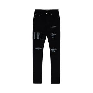 Amiri Crystal Core Logo Jeans «Black»