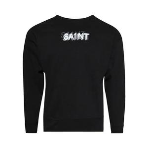 Круглый вырез SAINT Mxxxxxx 7 Deadly Crewneck Sweatshirt 'Черный'