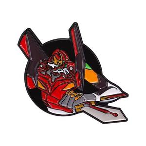 Pins Custom Neon Genesis Evangelion EVA Enamel Pin 'Красный/Мультиколор'