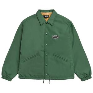 Верхняя одежда Stussy Coaches Jacket 'Зеленый'
