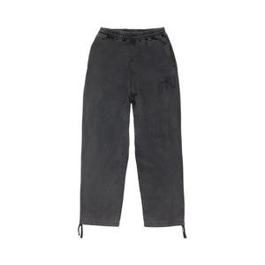 Штаны Stussy Fleece Pant Faded Graphic 'Вымытый Черный'