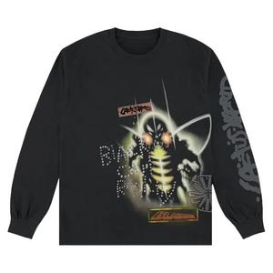 Футболки Cactus Jack by Travis Scott Beetlejack с длинным рукавом 'Черный'