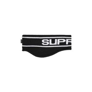 Головные уборы Supreme Contrast Logo Headband 'Черный'