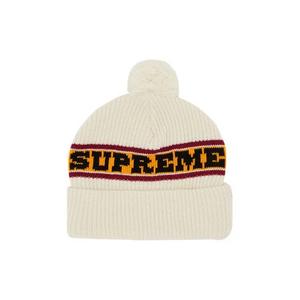 Шапки Supreme Big Stripe Beanie 'Натуральный'