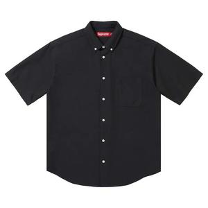 Рубашки на пуговицах Supreme Loose Fit Oxford Short-Sleeve Shirt 'Black'