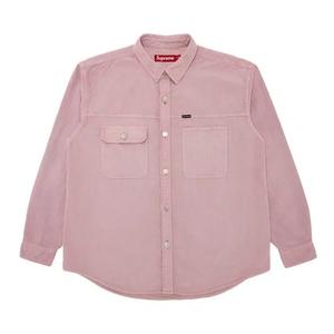 Рубашки на пуговицах Supreme Washed Corduroy Shirt 'Пыльно-розовый'