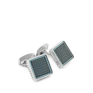 Квадратные запонки Giza Ice