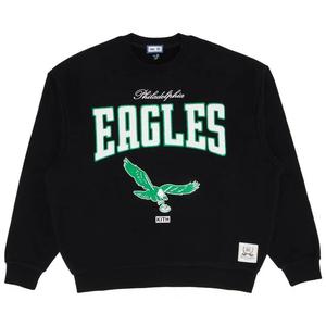 Свитер с круглым вырезом Kith & '47 для NFL: Eagles Nelson Crewneck 'Черный'