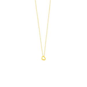 999.9/24K Чистое золото Dainty Love с 916/22K Золотой цепью-поло набор колье