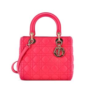 Стеганая сумка-сэтчел Lady Dior Bag Cannage