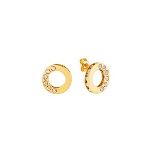 Серьги HABIB Oro Italia 916 из желтого и белого золота GE76061024(YW)-BI (22K золото)