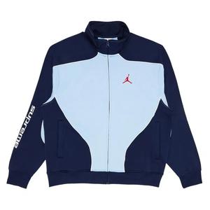 Трековые куртки Supreme x Jordan Tricot Track Jacket 'Light Blue'