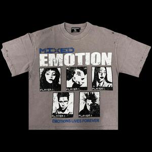 Футболки с коротким рукавом Mixed Emotion Gallery Tee 'Коричневый'