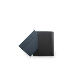 Вертикальный кошелек Warren со съемным держателем для карт (RFID) - Черный