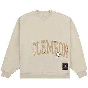 Свитшоты Cactus Jack by Travis Scott x Mitchell & Ness Clemson University Crewneck 'Тан'