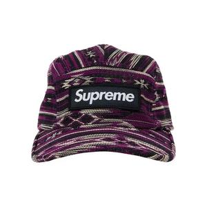 Кепки Supreme Woven Pattern Camp Cap 'Purple'
