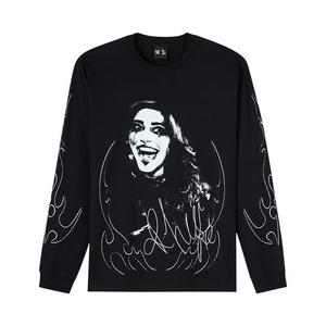 Футболки с длинным рукавом OVO x WWE Rhea Ripley Long-Sleeve Tee «Black»