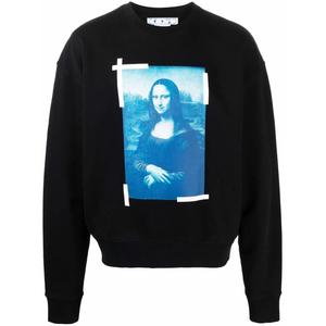 Толстовка с принтом Monalisa
