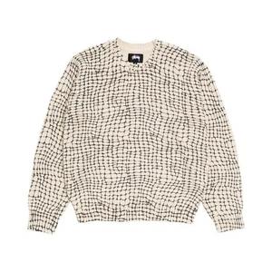 Свитеры Stussy Mesh Print Sweater 'Mesh Net'