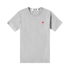 Футболки Comme des Garçons PLAY Logo T-Shirt 'Серый'