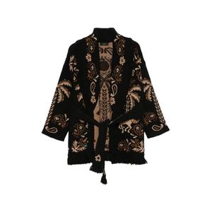Кардиган Island Roots Foulard с бахромой