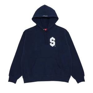 Худи Supreme $ Hooded Sweatshirt «Navy»