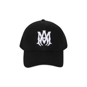 Кепки-тракеры Amiri MA Logo Trucker Hat 'Black/White'
