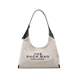 Сумки через плечо Marc Jacobs Canvas Leather Belted Sack Bag 'Ivory/Black'