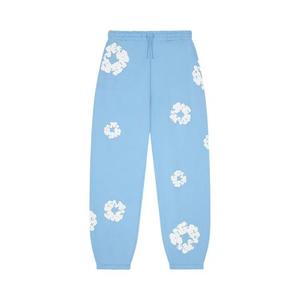 Спортивные штаны Denim Tears Cotton Wreath 'Светло-синий'