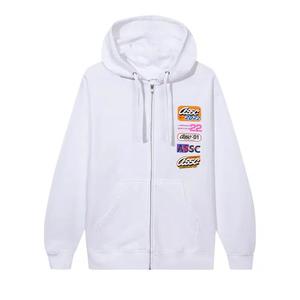 Худи на молнии Anti Social Social Club Hot Nights Zip Hoodie 'White'