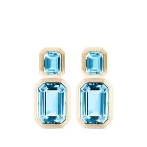 Серьги Manhattan с топазом