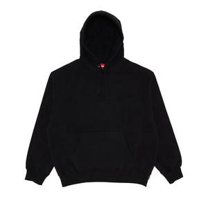 Худи Supreme Satin Appliqué Hooded Sweatshirt «Black»