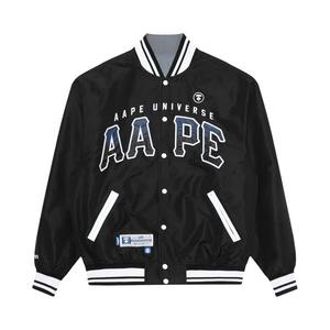 Куртки AAPE Moonface Patch Reversible Jacket 'Черный'