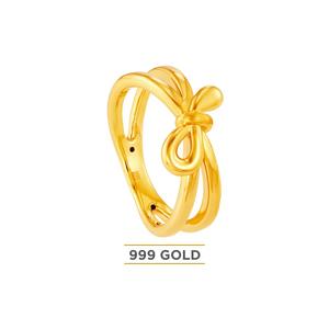 HABIB 999/24K Желтое золото Кольцо LTR160624